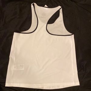 Clear white See through Reebok shirt